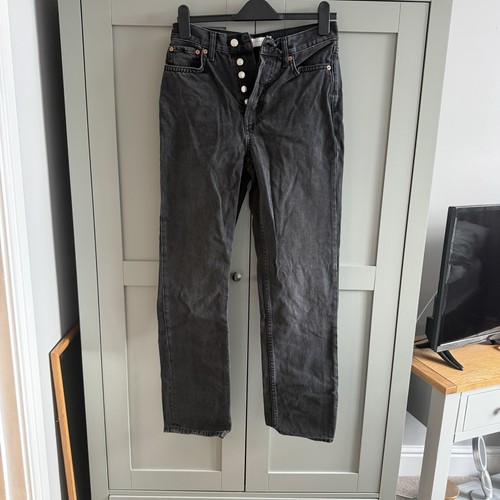 Black topshop straight leg - topshop,