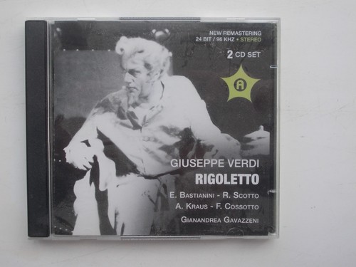 Verdi rigoletto 2 discs - -, (cd)