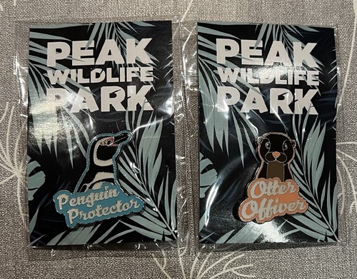 Peak wildlife park pins - 2x,