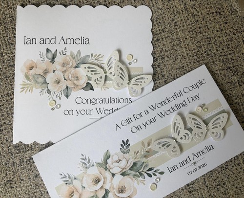 Handmade personalised wedding - personalised,