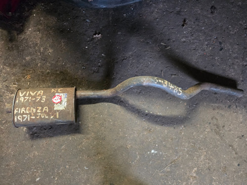 Vauxhall viva firenza exhaust - vauxhall,