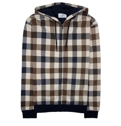 Aquascutum macro iconic hoodie - aquascutum,