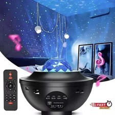 LED USB Galaxy Projector Starry MusicNight Light Laser Sky Ocean Projection Lamp