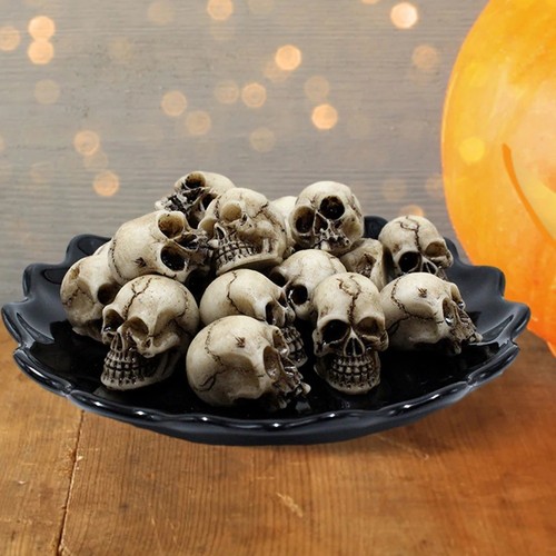 Mini skull heads 20pcs - mini,