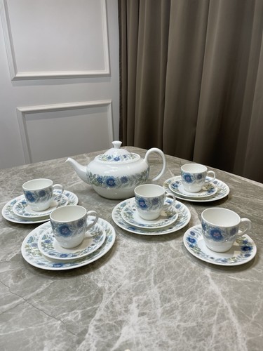 Wedgwood clementine tea set - clementine,