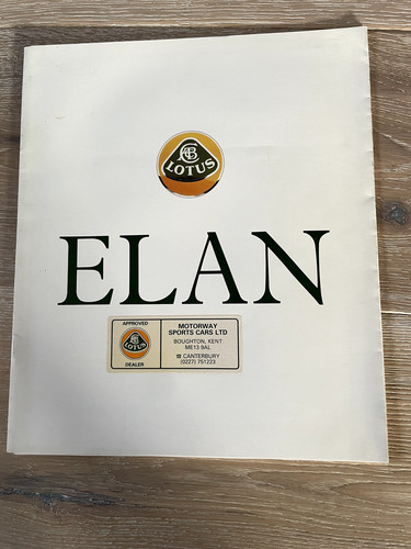 Lotus elan brochure - lotus,