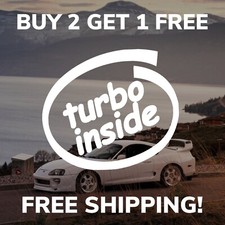 Turbo Inside Sticker Vinyl