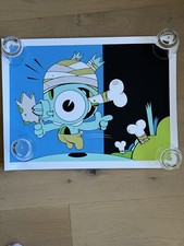 Dalek,  Return of the Space Monkey, 2017, 75/100, Screenprint, Signed 18 x 24