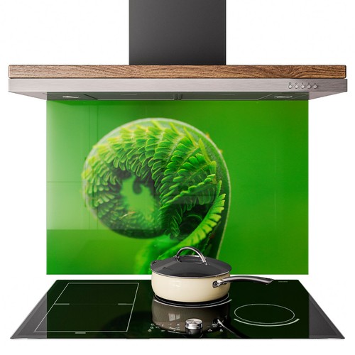Glass splashback kitchen - glass,
