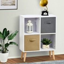 Freestanding 4 Cube Storage