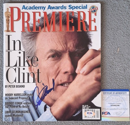 Clint eastwood signed - clint, premier