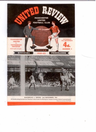 1961 manchester united v - 1961/62,