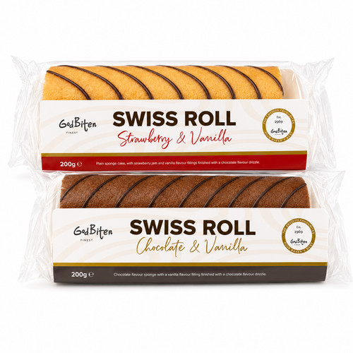 Godbiten luxury swiss roll - godbiten,