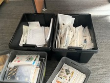 stamps clearance glory boxes 12 unsold lots picked at random good mix