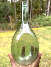 1800’s Antique Green Glass