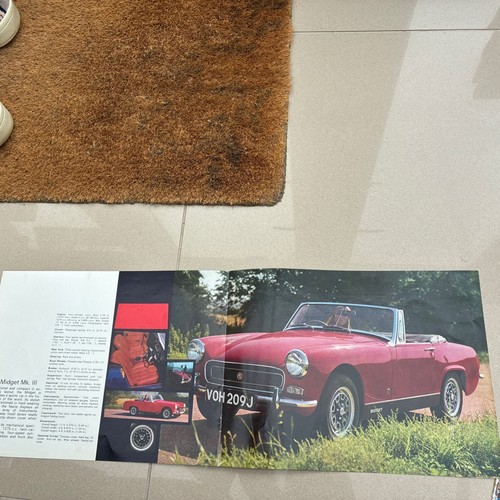 Car range sales brochure - range,