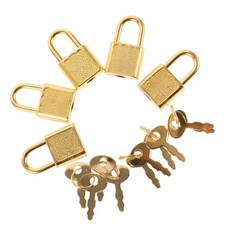  5 Sets Metal Pirate Lock with