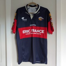 Wakefield Trinity Wildcats Macron 2011 Home Super League Rugby Shirt - XXL - VGC