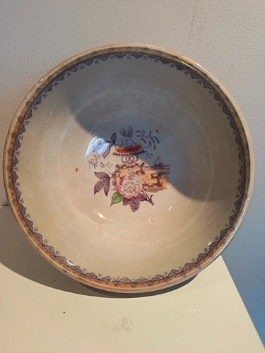 Antique ceramic bowl possibly - antique, bowl,