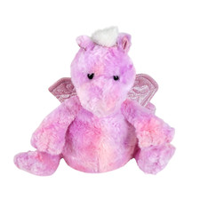 GUND Esmeralda Pink & Purple Tie Dye Dragon with Wings Soft Plush Toy 7" inch