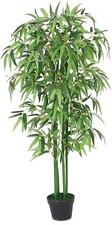 Large Artificial Tree Indoor Home House Plant 120cm 4' 4ft Tall in Pot
