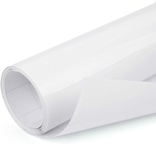White gloss vinyl car - white,