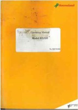 Kverneland Plough Model EO/LO Operators Manual EO LO