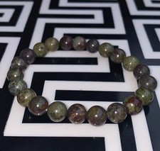 Dragons Blood Crystal Bracelet for Courage, Willpower, Fertility, Manifestation