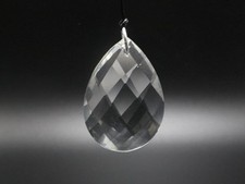 10 Crystal Large Pear Teardrop