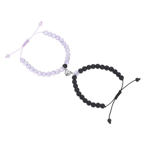 Purple black magnetic couples - purple/black,
