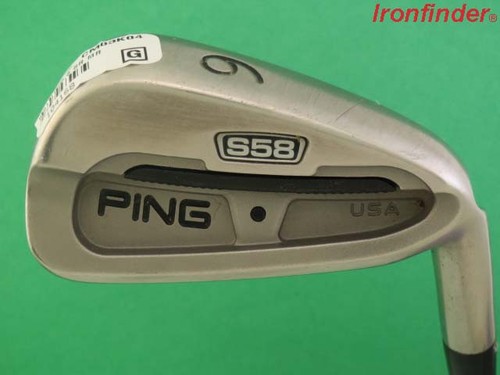 Ping s58 single iron steel - ping,