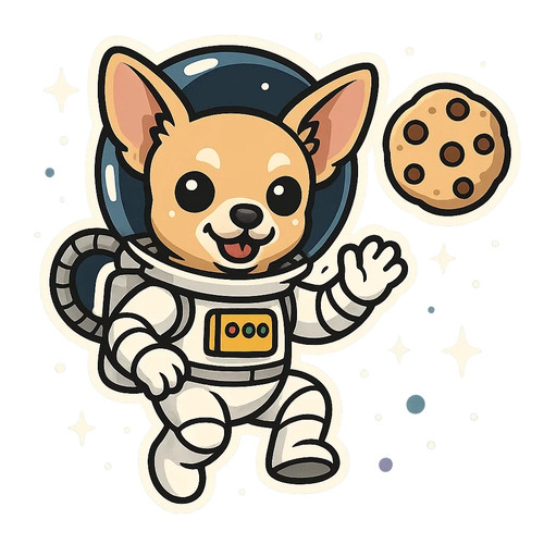 Funny chihuahua cartoon - 5x, car