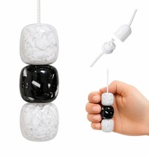 Triple Glossy Black & White