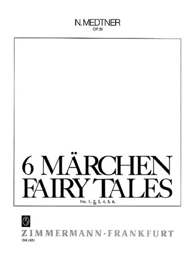Fairy tales 2 piano - fairy, op.
