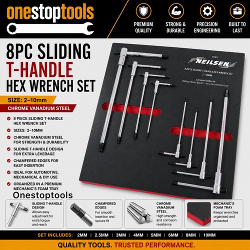 Neilsen 8pcs long sliding - 8pcs,