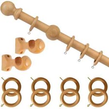 28mm Natural Wooden Curtain