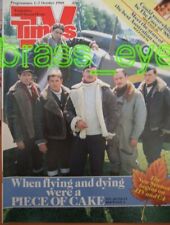 TV Times Piece of Cake RAF Nathaniel Parker Spitfire Ian Holm Hale and Pace