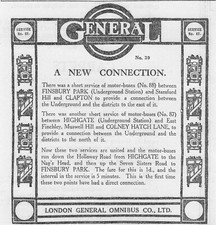 1913 London General Omnibus