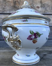 Antique soup bowl A la Reine