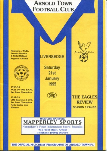 Arnold town liversedge - town,