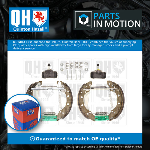 Brake shoes set - shoes, skoda