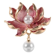  Small Floral Brooch Lotus