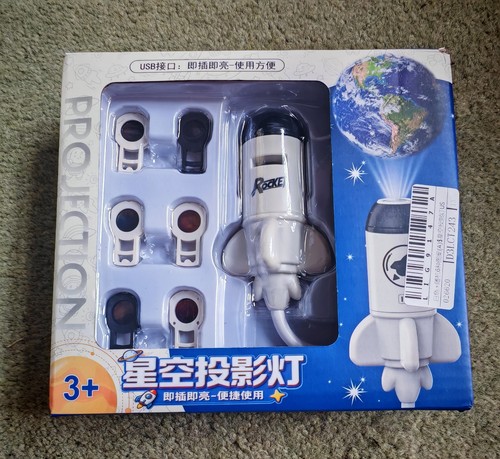 Usb rocket projector white - usb,