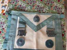 Masonic Regalia Craft Master Mason Apron Lambskin Leather