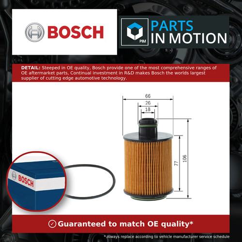 Oil filter f026407095 bosch - f026407095,