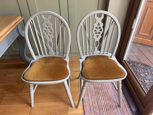 Wooden wheel back dining - wooden,