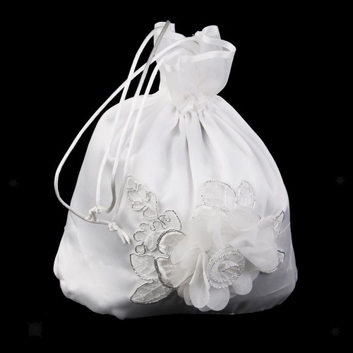 Satin lace bag - lace,