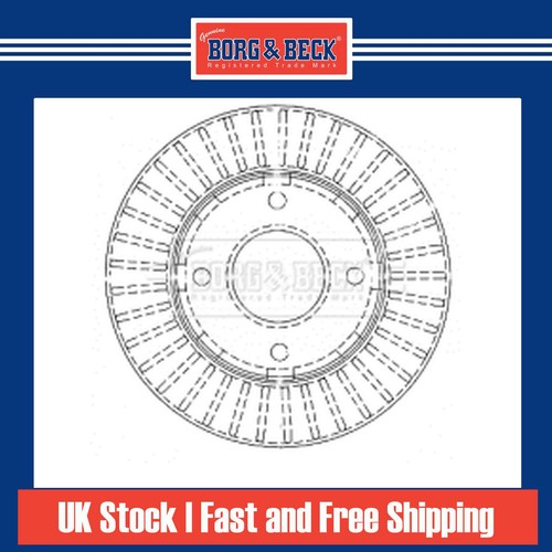 Brake discs vented - 2x,