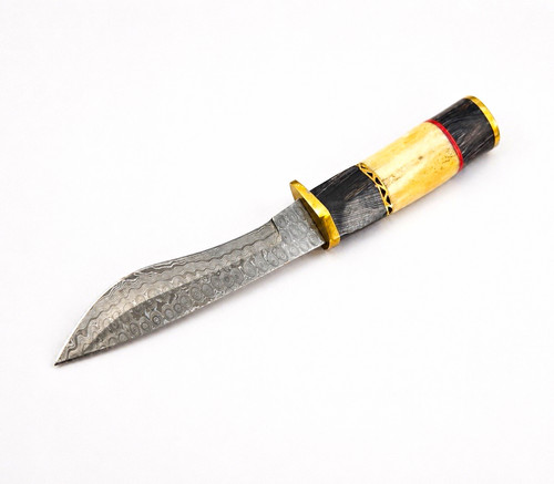 10in damascus steel - 10in, bowie