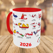 F1 Formula one racing calendar